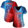 Maxcorners Custom Black Camo USA Flag-City Cream Premium Baseball Jersey LM0210