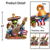 Maxcorners Custom Name Puerto Rico Ornament, Puerto Rico Christmas Gift 2D Flat LM2111