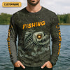 Maxcorners Gone Fishin In The Afterlife Horror Fishing SPF Shirt For Men, Halloween Fishing Jersey, Presents For Fishermen