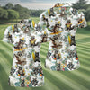 Maxcorners Raccoon Beach Vacation Hawaiian Shirt, Hawaiian Shirt For Women, Tropical Button Up Shirt LM1507