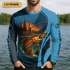 Maxcorners A Fish Or A Buzz I'm Catching Something Funny Fishing Shirt, SPF Shirt For Men, Gift For Fisherman