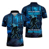 Maxcorners Not All Who Wander Are Lost Bigfoot Men's Golf Polo Shirt, Funny Golf Shirt, Dad Golf Gift