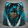 Maxcorners Darts Flame Cool Streetwear Dartboard Character Personalized 3D Skirts With Shorts