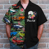 Maxcorners Personalized Classic Car Hawaiian Shirt, I May Be Old But I Got To Drive All The Cool Cars, Custom Photo Car Aloha Shirts (Up to 5 photos)