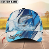 Maxcorners Fishing Technical Fish Scale Personalized Cap (13 Breeds)