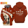 Maxcorners Poker T Shirt, Evolution of a Poker Player Tee Custom Funny Shark & Donkey DesignLM1009