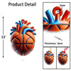 Maxcorners Custom Name Basketball Ornament, Basketball Lover Christmas Gift 2D Flat LM2111