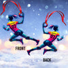 Maxcorners Custom Name Handball Ornament, Gift for Handball Team 2D Flat LM2111