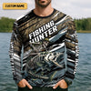 Maxcorners Fishing Hunter Camo Fishing Shirt, UV Protection Shirt, Presents For Fishermen
