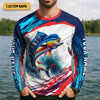 Maxcorners Life Is Good Fishing Makes It Better SPF Shirts, Fishing Shirts For Men, Funny Fisherman Gift