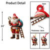 Maxcorners Custom Name Electrician Santa Ornament, Santa Christmas Gift 2D Flat LM2111