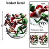 Maxcorners Custom Name Muay Thai Santa Ornament, Christmas Gift for Muay Thai Lover 2D Flat LM2211
