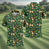 Maxcorners Everyone Is Irish Today Shamrock St Patrick's Day Dark Green Golf Shirt, Polo Shirts For Men, Golf Shirts For Men