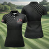 Maxcorners America 250 Freedom Patriotic Golf Polo Shirt, Women’s Golf Apparel, Golf Shirts For Women LM1507