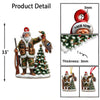 Maxcorners Custom Name Hunting Ornament, Christmas Gift for Animal Hunter 2D Flat LM2111