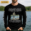 Maxcorners Funny 80th Birthday Fishing Shirt for Men, Custom Old Man Fisherman, Fishing UPF Shirts