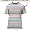 Funny Golf Polos,  'It Takes A Lot Of Balls To Golf The Way I Do' Golf Shirt, Pattern Crazy Golf Shirts For Men's