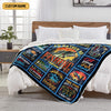 Maxcorners Big Fish Catch And Release Custom Name Blanket, Gift For Fishing Lover, Presents For Fishermen LM0201