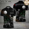 Maxcorners Golf Shooting Aim Sniper Personalized Name, Team Name 3D Shirt (4 Colors)