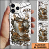 Maxcorners Hunting Whitetail Deer Forest Wall Break Personalized 3D Phone Case