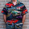 Maxcorners Personalized Muscle Car Hawaiian Shirt, Christmas Gift For Car Lovers, Custom Photo Car Aloha Shirts (Up to 5 photos)