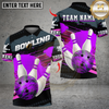 Maxcorner Tournament Bowling Design Multicolor Customized Name, Team Name 3D Shirts