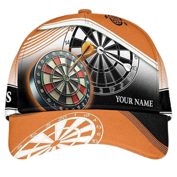 Maxcorners Custom Dartboard 3D Baseball Cap For Dart Players, Custom Darts Caps Hats LM0402
