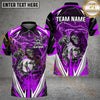 Maxcorners Golf Reaper Colourful Personalized Name, Team Name 3D Shirt (6 Colors)