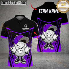 Maxcorners Urban Swing Golf Polo Shirt Customized Name, Team Name 3D Shirts