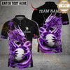Maxcorners Golf Golden Dragon Aura Personalized Name, Team Name 3D Shirt (6 Colors)