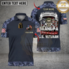 Maxcorners Billiard Never Underestimate a Grandpa Who Is Also a U.S. Veteran Multicolor Customized Name, Team Name 3D Shirts