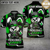 Maxcorners Pickleball Polo Hip Hop Rabbit Mascot Multiple Options Personalized Name, Team Name 3D Shirt