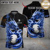 Maxcorners Golf Golden Dragon Aura Personalized Name, Team Name 3D Shirt (6 Colors)