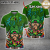 Maxcorners Bowling 420 Funny Monkey Personalized Name 3D Shirt For Women