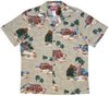 Maxcorners Classic Woodie Auto Men's Hawaiian Shirt Ver.2
