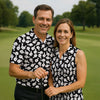 Maxcorners Funny Middle Finger Hand Golf Polo Shirt, Golf Shirts For Women, Women’s Golf Polo LM1507