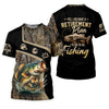 Maxcorners I Have A Retirement Plan Fishing UV Shirts, Tree Camouflage, Fishing Jersey, Gift For Fisherman