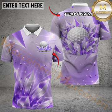 Maxcorners Golf Ice Ball Magic Personalized Name, Team Name 3D Shirt (4 Colors)