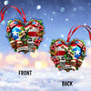 Maxcorners Custom Name Puerto Rico Ornament, Christmas Gift for Puerto Rico Lover 2D Flat LM2111