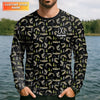 Maxcorners Rainbow Trout Pattern Fishing UPF Shirts, Funny Fishing Shirt, Gift For Fisherman, Fishing Shirts For Men