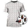 Maxcorners Funny Pattern Golf Shirt, Cat Golf Shirt, Christmas Golf Shirt For Pet Lover