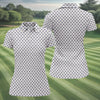 Maxcorners Psychedelic Bigfoot Cannabis Leaf Hawaiian Polo Shirt, Women’s Golf Polo, Golf Shirts For Women (Copy) LM1507