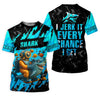 Maxcorners Shark Fishing UPF Shirts, Shark T-shirt, Long Sleeve Fishing Shirts, Funny Fishing Shirt, Gift For Fisherman