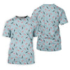 Maxcorners Funny Flamingos Golf Polo Shirt, Golfing Apparel, Mens Golf Gift, Funny Golf Polos