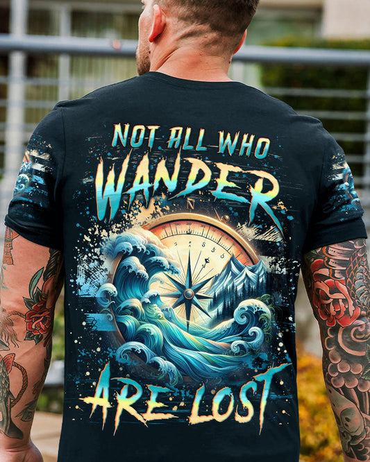 Maxcorners Not All Who Wander Are Lost All Over Print LM2101