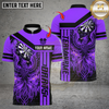 Maxcorners Darts Flaming Phoenix Dart Design Multicolor Customized Name, Team Name 3D Shirt