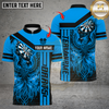 Maxcorners Darts Flaming Phoenix Dart Design Multicolor Customized Name, Team Name 3D Shirt