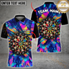 Maxcorners Darts Colorful Lightning Multicolor Options Personalized Name, Team Name 3D Shirt
