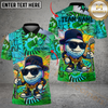 Maxcorners Golf Fire Funny Graffiti Pattern Multicolor Customized Name, Team Name 3D Shirts