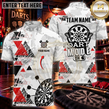Maxcorners Darts & “Start Your Engines” Dartboard Graphic Customized Name, Team Name 3D Shirts